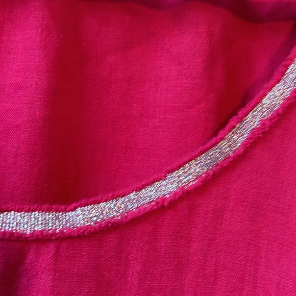 Piazza Del Tempio Linen Midi Dress - Picture 3 of 10